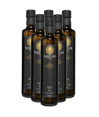 Produktbild von Black Lion Kreta  griechisches Olivenöl extra nativ 6x500ml