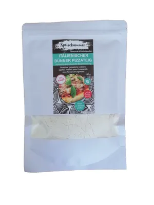 Produktbild von 180g Speisekammer Pizza Backmischung Pizzateig / glutenfrei / paleo / sojafrei / maisfrei