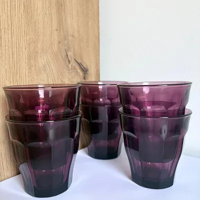 Image de Lot de 12 verres Picardie prune - Duralex