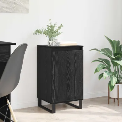 Produktbild von vidaXL Sideboard Schwarz Eichen-Optik 40 x 35 x 70 cm Holzwerkstoff