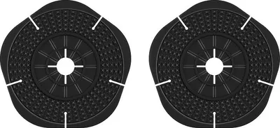 Produktbild von INF Windschutzscheibenwischerloch-Schutzabdeckung - 2er-Pack Schwarz S