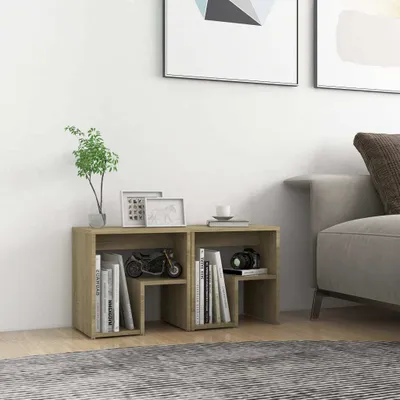 Zdjęcie produktu dla VidaXL 806335, Dąb, Drewno, 400 mm, 300 mm, 400 mm, 2 szt.