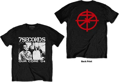 Produktbild von 7 Seconds Our Core (Back Print) Black M T-Shirt