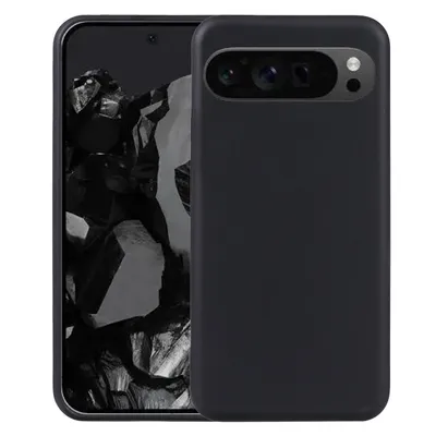 Immagine prodotto di Per Google Pixel 9 Pro XL Silicone TPU protettivo telefono cellulare Custodia Cover Nero