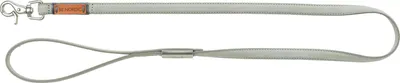 Image de Trixie BE NORDIC, laisse en cuir, couleur gris clair, taille XS-S