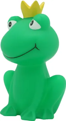 Produktbild von Quietscheente Fröschlein, Gummiente, Quietscheentchen, Badeente, Quietsch Ente, Sammelfigur, Gummi Bade Spielzeug, LiLaLu, 2033