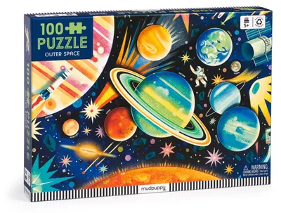 Produktbild von Puzzle mit 100 Teilen – Weltraum