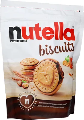 Produktbild von Nutella biscuits Keksgebäck mit einem cremigen Herz aus Nutella 304g