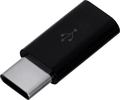 Produktbild von Savio AK-31 / B Kabelschnittstellen-/Gender-Adapter Micro USB USB 3.1 Typ C Schwarz
