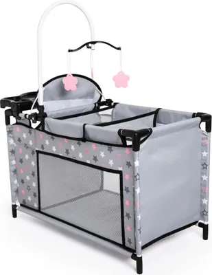 Immagine prodotto di Multibed per bambole fino a 46 cm, grigio - per i genitori di bambole