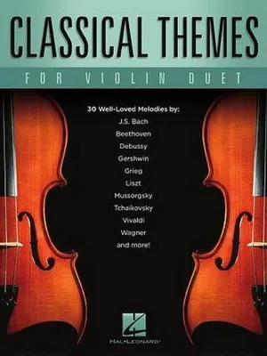 Produktbild von Classical Themes for Violin Duet