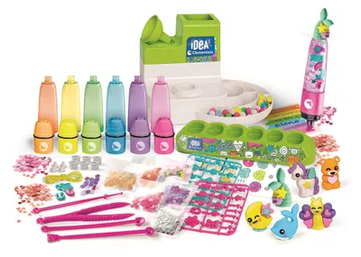 Produktbild von Clementoni IDEA 18860, Marker-Bastelset für Kinder, 6 Jahr(e), Mehrfarbig