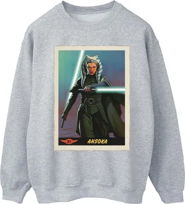 Produktbild von Star Wars - "The Mandalorian" Sweatshirt für Herren BI46596 (3XL) (Grau)