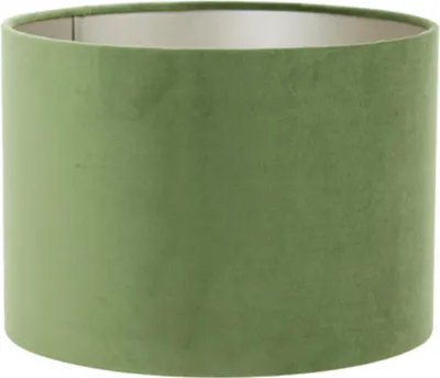 Produktbild von Light & Living - lampenschirm - Velours - grün - textil - Ø 40cm - E27 - 2240282