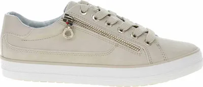Zdjęcie produktu dla s.Oliver buty damskie sznurowane nowoczesne sneaker zip 5-23615-30, rozmiar:37 EU, kolor:Beżowy