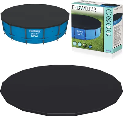 Produktbild von Bestway Abdeckplane für Frame Pool Ø 457 x 91 cm, 58038