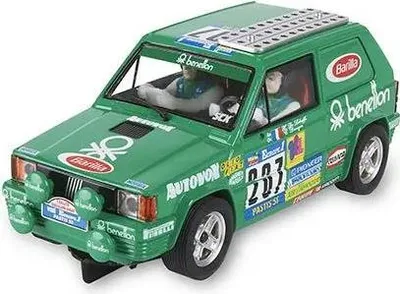Produktbild von Scalextric Fiat Panda Dakar Auto Grün  Grün One Size