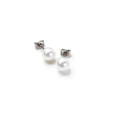 Produktbild von Boccia Titan Ohrstecker Perle 0536-01
