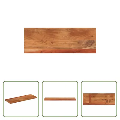 Produktbild von The Living Store Tischplatte 90x20x3,8 cm Rechteckig Massivholz Akazie