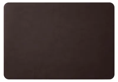 Produktbild von Schreibtischunterlage Hermes 90 x 60 - Leder Dunkel Braun - Hergestellt in Italien - Eglooh