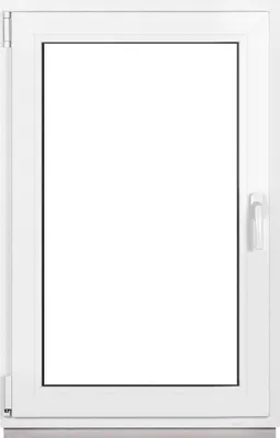 Imagen del producto de Framex ventana de sótano ventana de plástico blanca Ancho x alto 95 x 40 cm (950 x 400 mm) doble (32 mm) abatible y pivotante DIN derecha - Premium - todos los tamaños