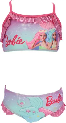 Immagine prodotto di Barbie bambini bikini set due pezzi costume da bagno ragazza spiaggia estiva 9/10 anni