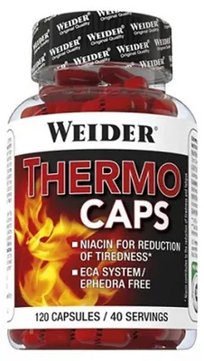 Zdjęcie produktu dla Weider Thermo Caps – spalacz tłuszczu (120 kapsułek)