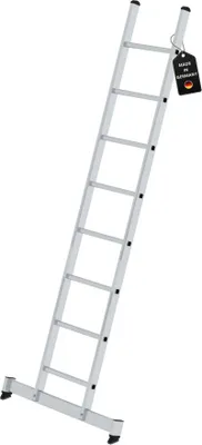 Produktbild von Sprossen-Anlegeleiter mit nivello®-Traverse 8-Sprossen