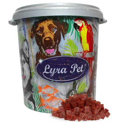 Produktbild von 5 kg Lyra Pet® Entenbrustwürfel in 30 L Tonne