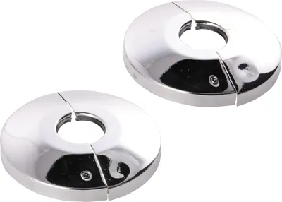 Produktbild von 2 Scharnierrosetten chrom 22mm/ 1/2'