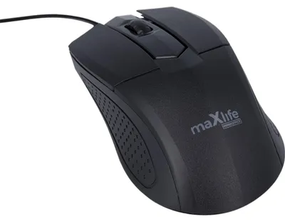 Obrázok produktu pre Myš optická drôtová MAXLIFE MXHM-01 čierna