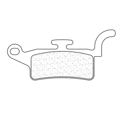 Productafbeelding van Cl Brakes 3098msc, sintered remblokken, zilverkleurig. Kleur: zilver. Eén maat