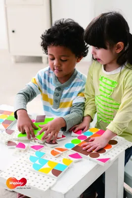 Produktbild von Eduplay Puzzlespiel - buntes Lernspielzeug für Kinder