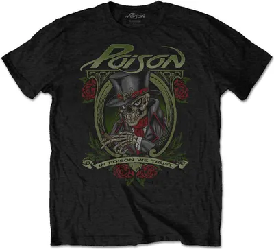 Produktbild von Poison We Trust Black M T-Shirt