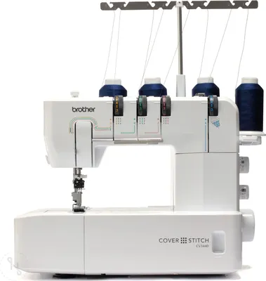 Produktbild von Brother CV3440, Weiß, Overlock-Nähmaschine, Overlock, 1000 SPM, Mechanisch, 396 mm