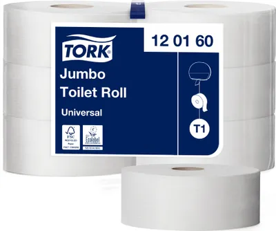 Zdjęcie produktu dla Tork 120160, 2400 ark., Naturalny, 480 m, 20 cm, 9,4 cm, 26 cm