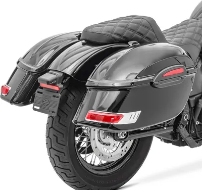Produktbild von Chopper Seitenkoffer Delaware (Paar) je 33 Liter schwarz