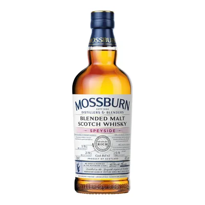 Produktbild von Mossburn Cask No. 2 Rich Speyside Blended Malt Scotch Whisky 46% Vol. 0,7 l