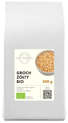 GROCH ŻÓŁTY BIO 500 g - THE PLANET