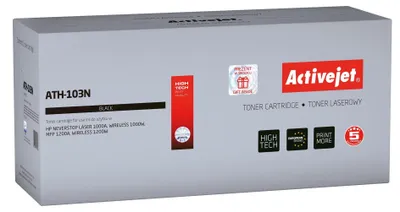 Produktbild von Activejet ATH-103N Tonerkartusche (Ersatz für HP 103A W1103A; Höchste; 2500 pages; schwarz), 2500 Seiten, Schwarz, 1 Stück(e)