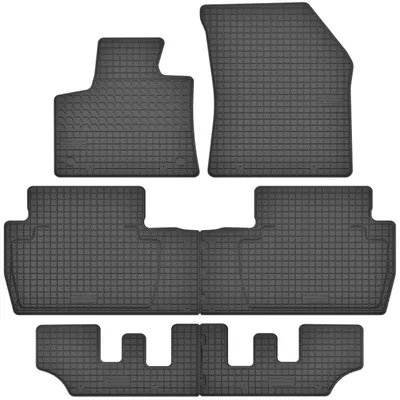 Obrázok produktu pre Gumové rohože do auta Sada gumových rohoží pre Peugeot 5008 II (7 osôb)