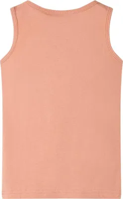 Imagen del producto de vidaXL Camiseta para niños, color naranja claro, talla 140