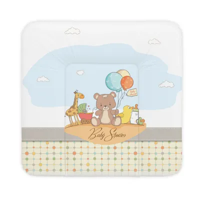 Obrázek produktu pro Ceba Baby Přebalovací podložka 75 x 72 cm - Medvídek s balónkami