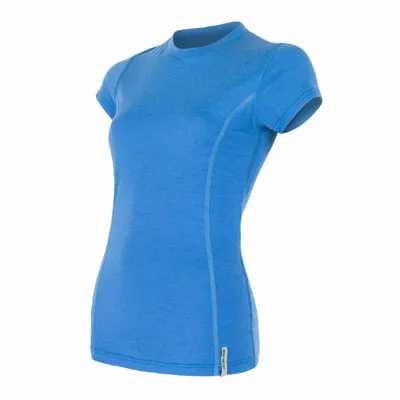 Produktbild von T-shirt Sensor Merino Active Frauen blau größe L 12110023-02