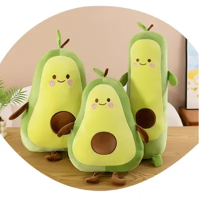 Produktbild von Kuscheltier Avocado Plüschkissen 35 cm