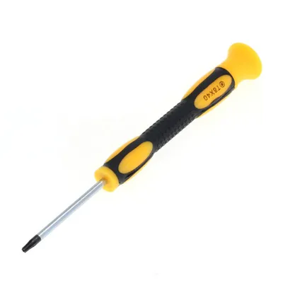 Produktbild von Präzisionsschraubendreher Torx 8 mit Kunststoffgriff und gummierter Grifffläche