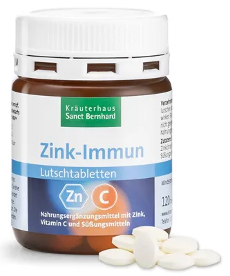 Produktbild von Sanct Bernhard Zink-Immun - 120 Lutschtabletten