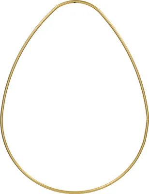 Produktbild von Dekolo Ein Metallei ideal als Klammer oder als Traumfänger-Dekoration Golden 20cm