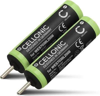 Immagine prodotto di CELLONIC 2x Batteria per Rasoi & Tagliacapelli Compatibile con Panasonic ER-GB80, ER-GB96, ER-GB60, WES7038L2506 – (2000mAh , 1.2V)