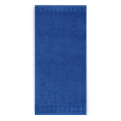 Image de Zwoltex Serviette Paulo 3 AG 70x140 bleuet 8587/k27-5472 500g/m2